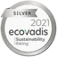 Certificación Ecovadis Silver 2021